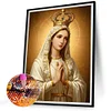 Diamond Painting-DIY Full Round Drill Our Lady