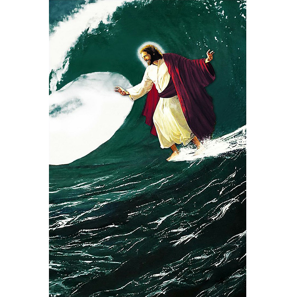 

Coming Jesus - Round Drill Diamond Painting - 35*50CM, 501 Original