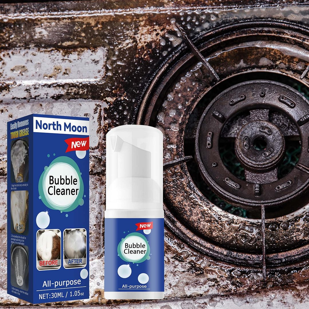 ✨2022 NEW Powerful Rinse-Free Bubble Cleaner