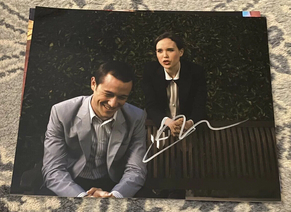 Ellen Elliot Page signed autographed 8x10 Photo Poster painting Inception Joseph Gordon Levitt