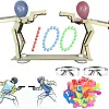 Handmade Wooden Shooting Balloon Puppet