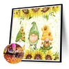 >SALE<5D DIY Full Round Drill Diamond Painting Spring Gnomes Home Decor Kit 30x30cm