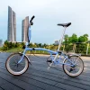 Three-fold 9-speed Ultra-light Portable Retro Bicycle