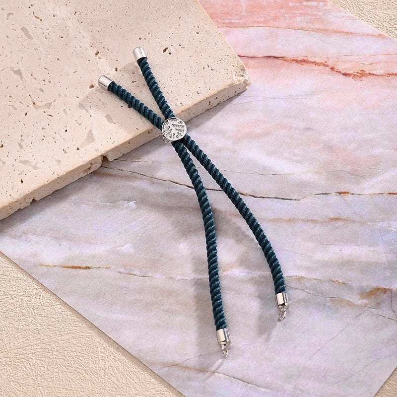 1 Strand/Package Cotton Rope Copper White Gold Plated Cord String Polished Jewelry Accessories Rope