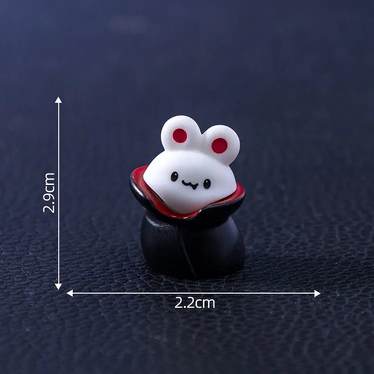 Mini Halloween Ghost Animal Charms