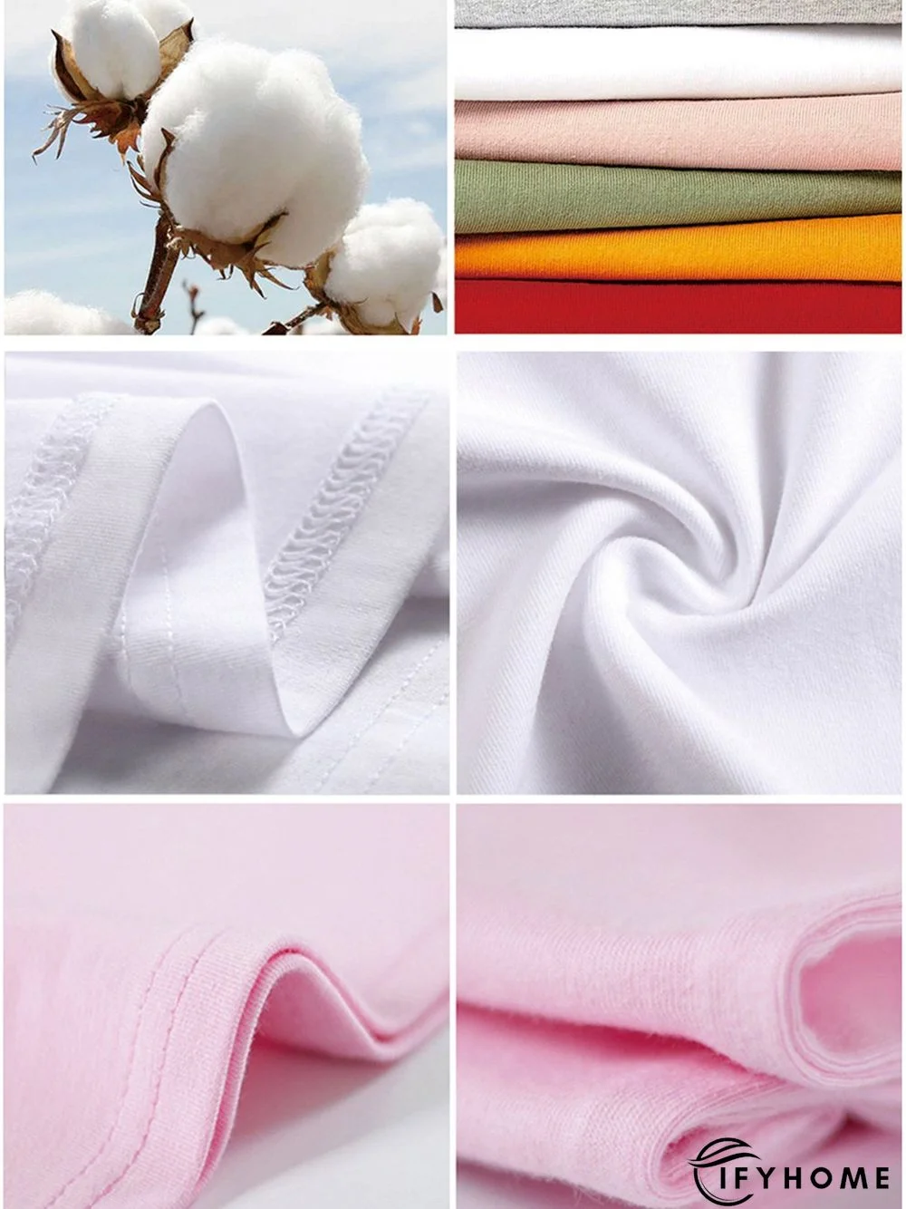 Casual Plus Size Printed Short Sleeve Tee Shirts Tops | IFYHOME