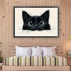 Black Cat -11CT Counted Cross Stitch Kit(40x60cm)