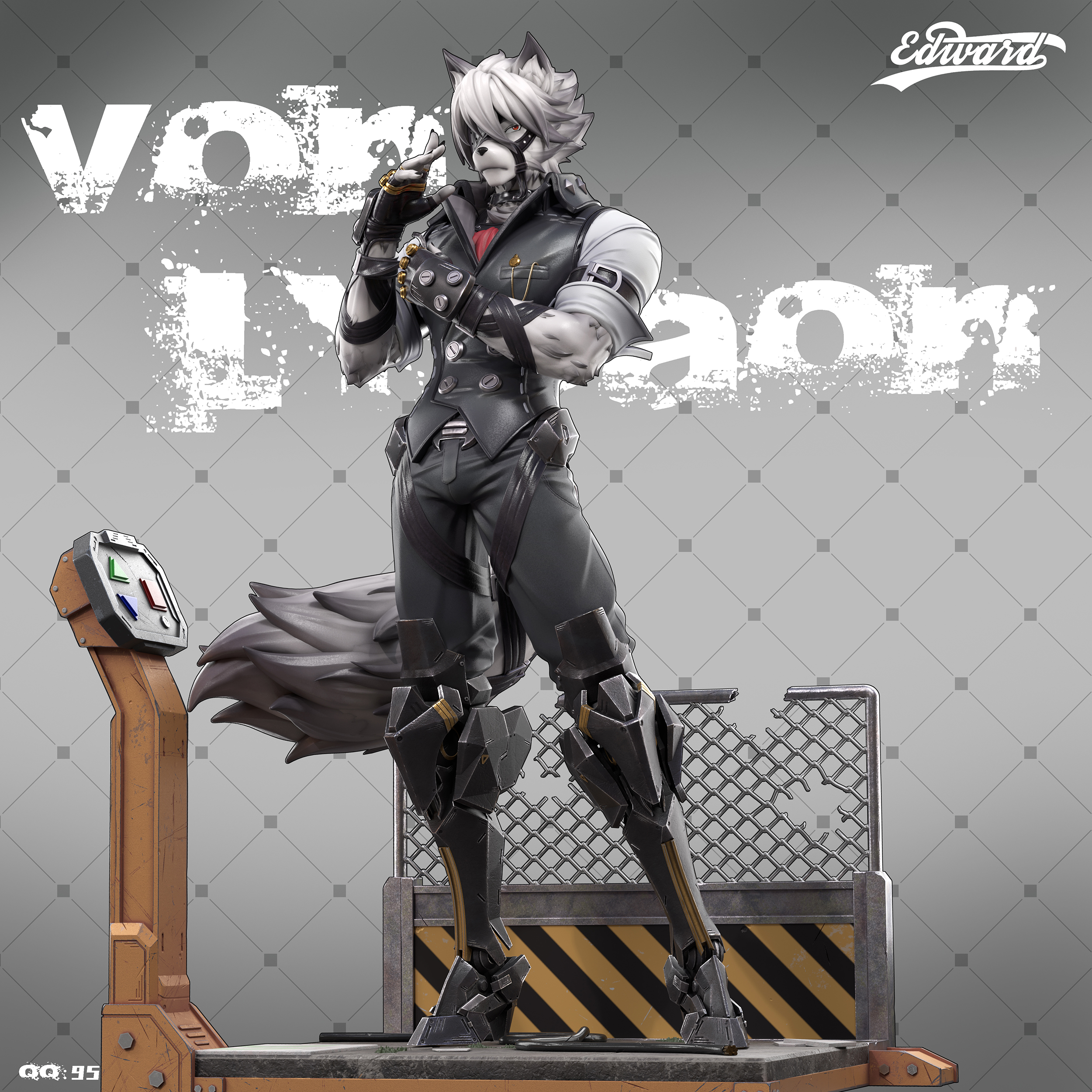 Edward Studio - Zenless Zone Zero Von Lycaon 1/6 Statue(GK)-