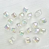 Clarity UV Flashing Prismatic Square Acrylic Beads DIY Bracelet