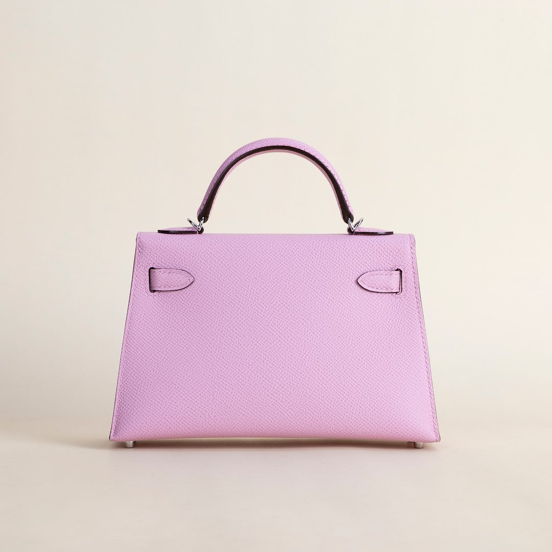 Mini Kelly II Epsom X9 Mauve syivestre PHW