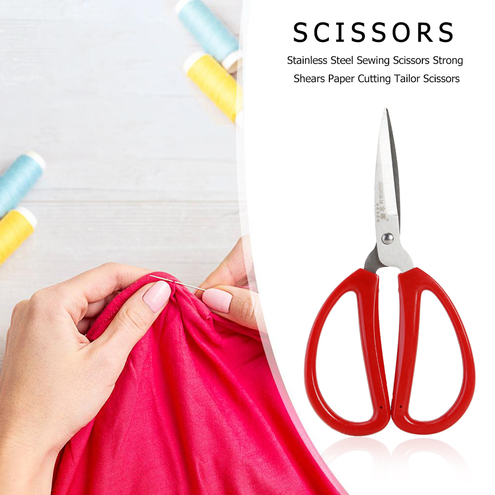 

Stainless Steel Sewing Scissors Strong Shears Paper Cutting Tailor Scissors, 1 #, 501 Original