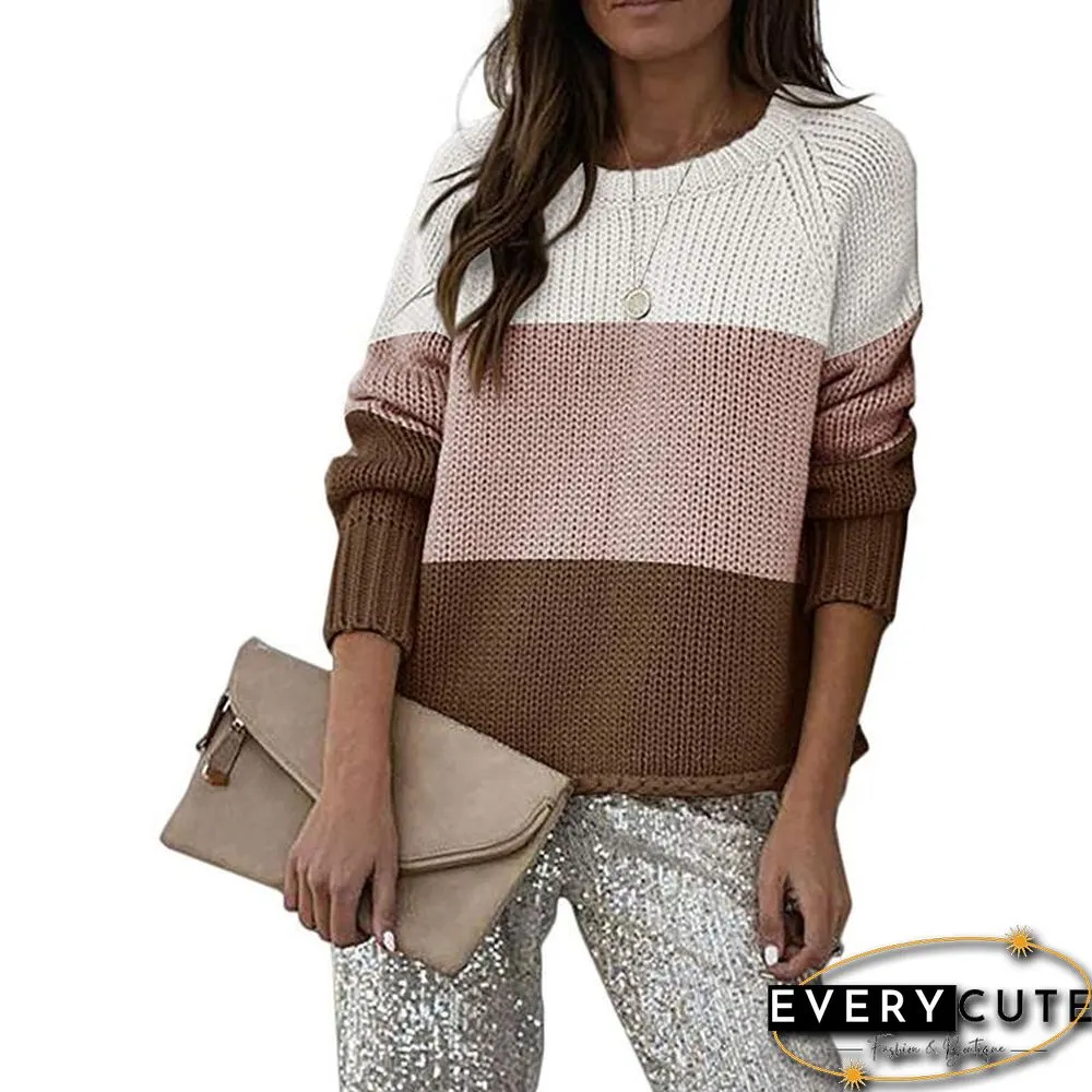 Round Neck Casual Bottoming Shirt Sweater
