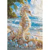 Diamond Painting -DIY Round Drill Pearl Seahorse