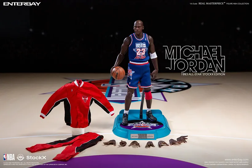 PRE-ORDER ENTERBAY Studio NBA Real Masterpiece Michael Jordan (RM