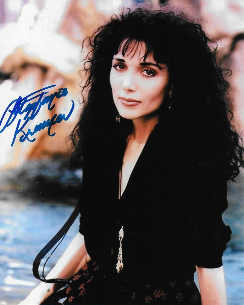 Stepfanie Kramer Hunter Original Autographed 8X10 Photo Poster painting signed @ HollywoodShow