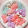 Joyful Candy Colors Jelly Bowknot Bear Acrylic Beads DIY Project