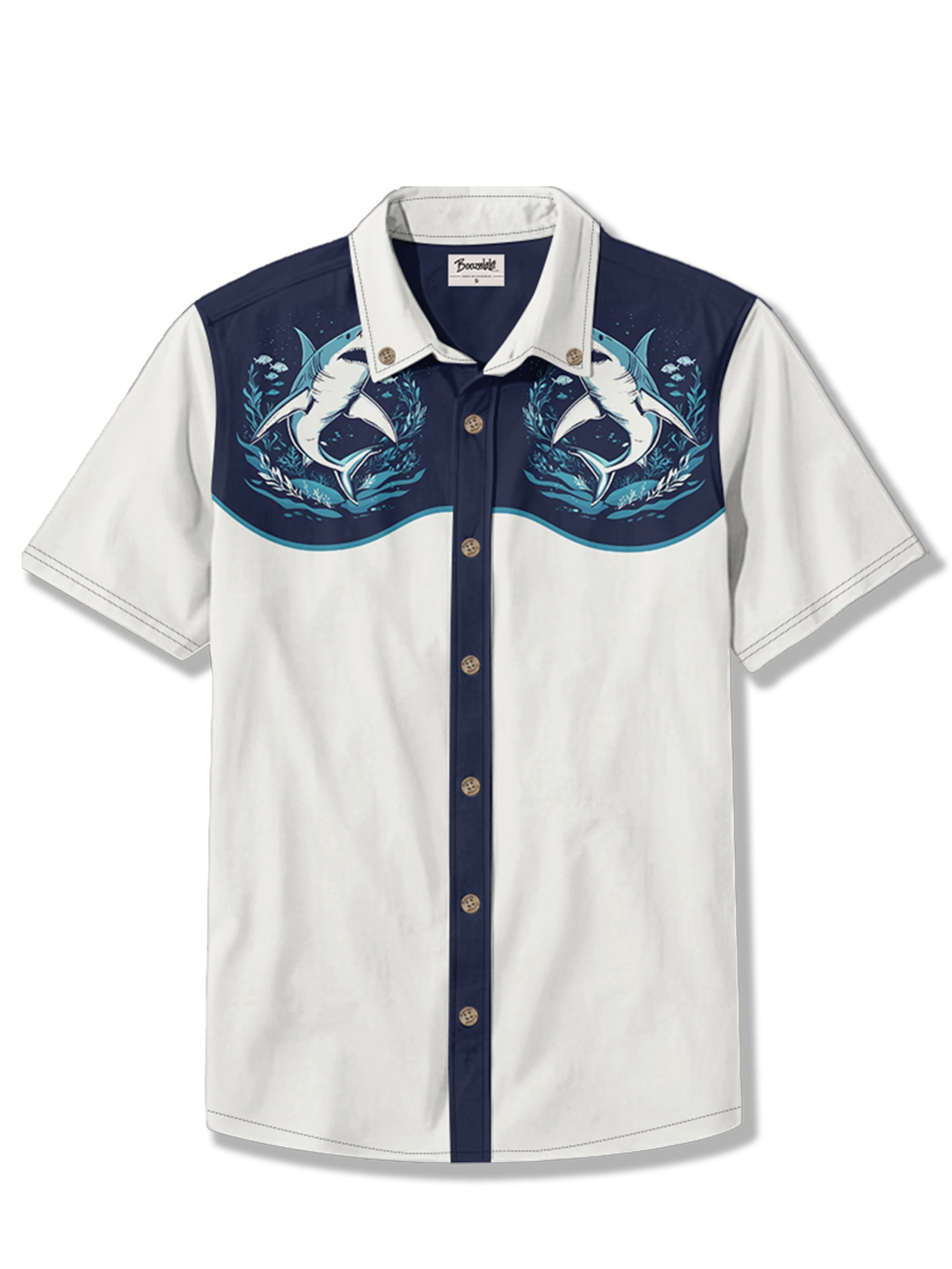 Ocean Shark - 100% Cotton Shirt