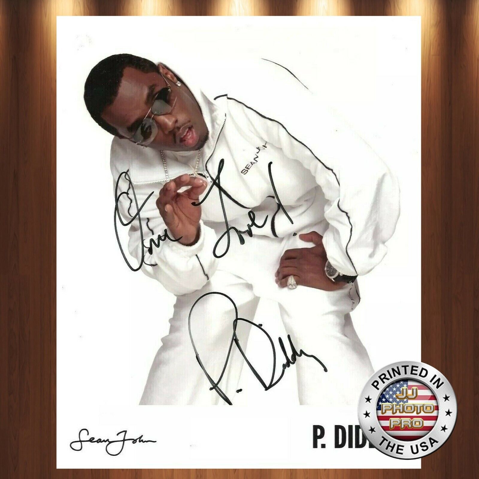 Puff Daddy Sean John Autographed Signed 8x10 Photo Poster painting REPRINT