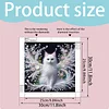 Diamond Painting-DIY Crystal Rhinestone Lovely Cat