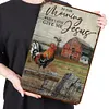 Chicken On The Farm - Vintage Metal Signs - 20*30cm/30*40cm