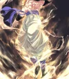 The Angel Born in Hell Gogeta Decorative Painting - Dragon Ball - H-TWO Studio