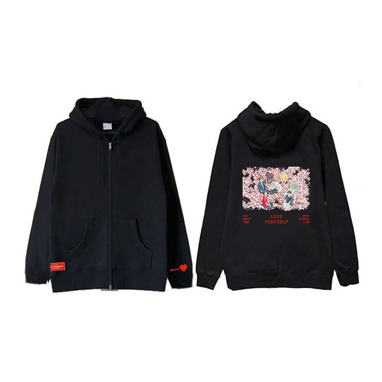 BTS Speak Yourself Zip Hoodie