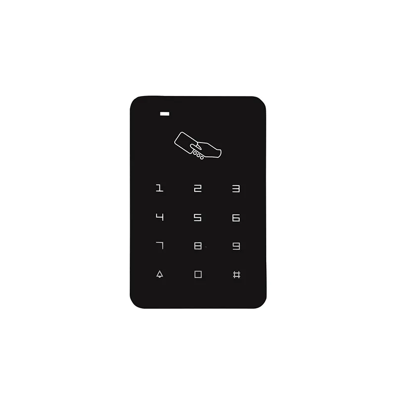 IP68 Waterproof RFID 125Khz Reader 1000 User Storage NFC ID Card Security Standalone Touch Keypad For Door Access Control System