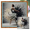 (Multi-Style) Piano Girl-11CT Stamped Cross Stitch 40*40/50*50cm