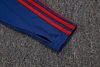 Joyfball 2025/2026 Arsenal Half-Pull Training Suit Blue Retro Edition Football Shirt 1:1 Thai Quality