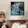 Elegante Dame - speziell geformte Diamond Painting - 30*30cm