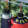 Magnetic Camping Gas Tanks Cap Aluminum Alloy Cover for Outdoor Picnic Barbecue