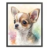 Chihuahua Dog-11CT Stamped Cross Stitch 40*50cm/15.75*19.69in