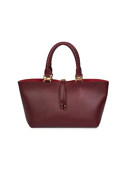 Chloé Marcie Leather Tote Bag