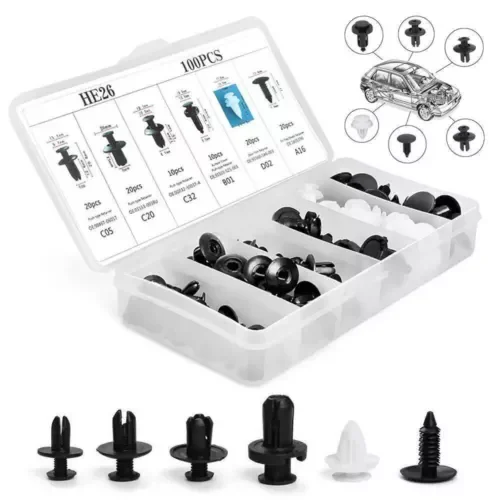 Dronehint Car Parts Body Bumper Rivet Kit Retainer Trim Molding Clip Assortments Push Pin (For: Acura) Parts