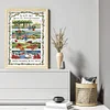 (Counted/Stamped)Rich Pastoral Seasons-14CT Cross Stitch 38*58cm/14.96*22.83in