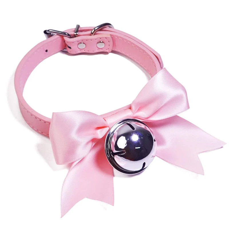 Exotic Accessories Slave PU Leather Daddy's Girl Choker Collar Lolita Necklace Sailor Moon Costume Cosplay Bondage Restraints