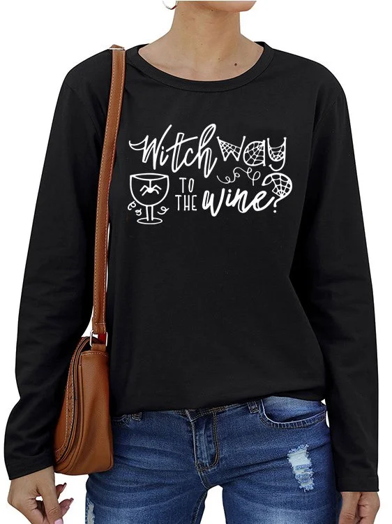 Letter Casual Shirts & Tops