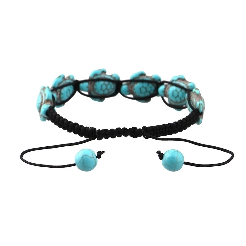 Retro Animal Turquoise Braid Bracelets