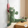 Hoppers: Green Talking Lizard Abstract Quirky Plush Toy