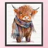 Cute Yak - 18CT Stamped Cross Stitch - 40*45cm - Animal