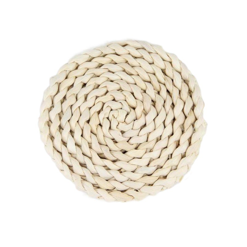Natural Corn Husk Handmade Straw Woven With Insulated Table Mat 