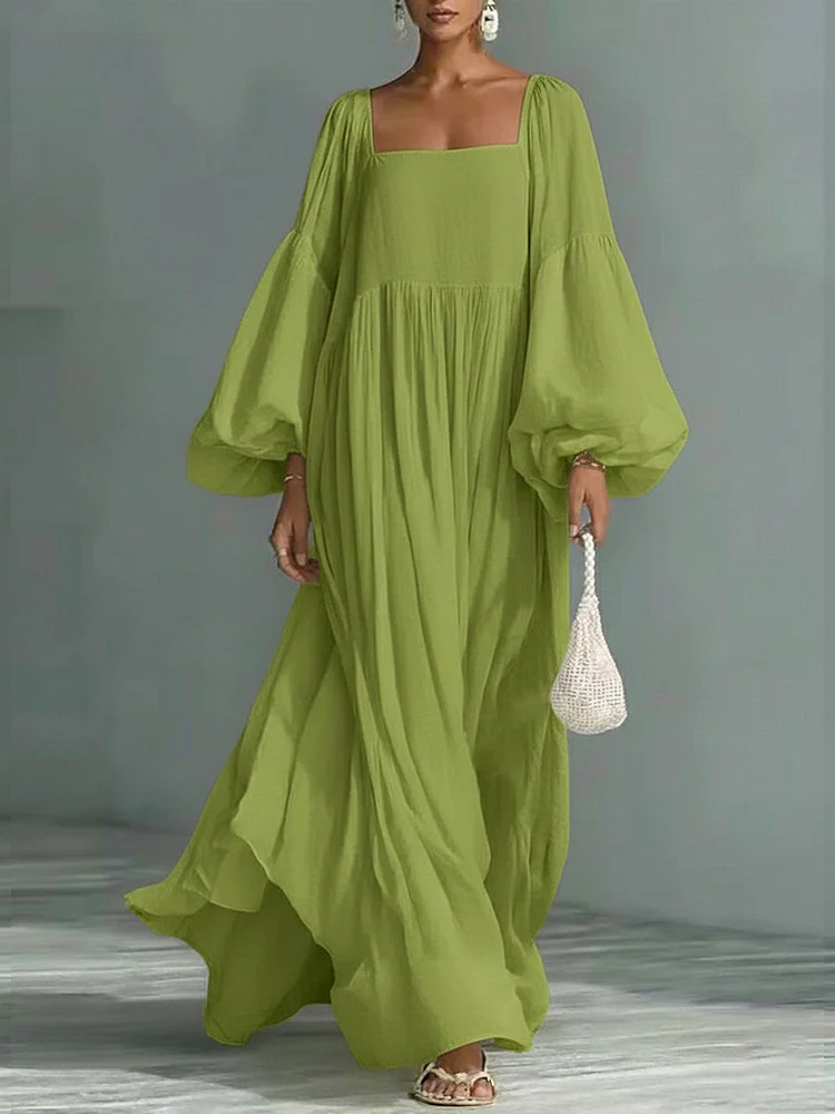Loose Cozy And Flowy Maxi Dress