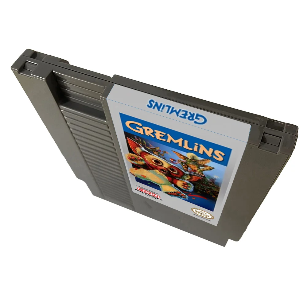 Gremlins  PART 1 NES For Nintendo Entertainment System Console - 8 Bit Game Cartridge