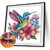 Diamond Painting-DIY Crystal Rhinestone Color Hummingbird