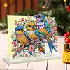 Acrylic Parrot Diamond Painting Napkin Rack Decor for Home Office Decor