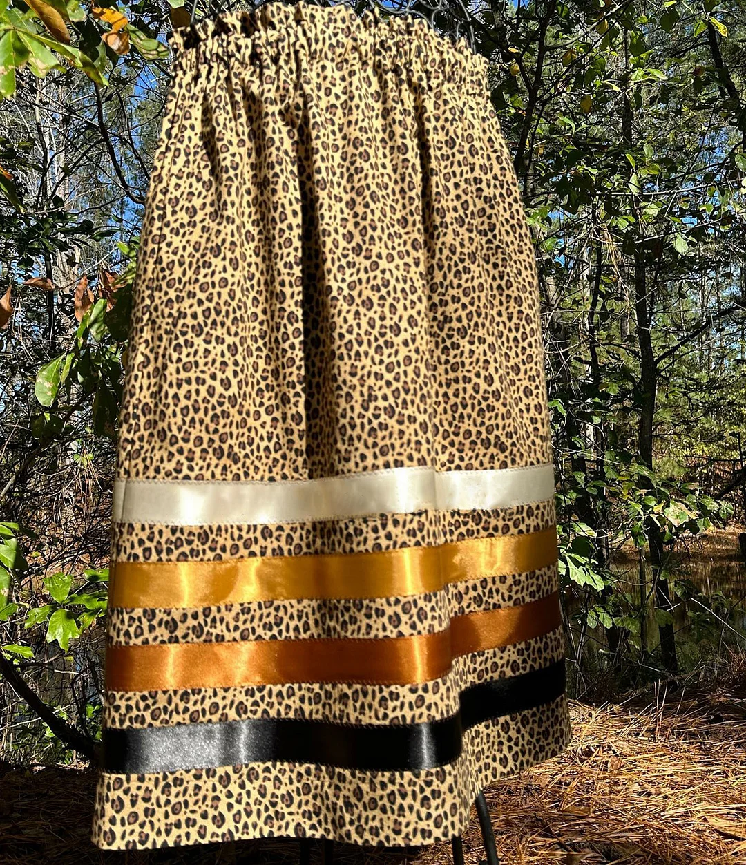 LARGE COTTON HANDMADE  NATIVE  SKIRT  a2c5