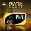 Equantu Muslim Prayer Assistant Counter Al Digital Quran Speaker Alfajr Al Harameen AZAN Clock