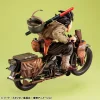 DESKTOP Son Goku Riding Motorcycle - Dragon Ball Official Statue - MegaHouse