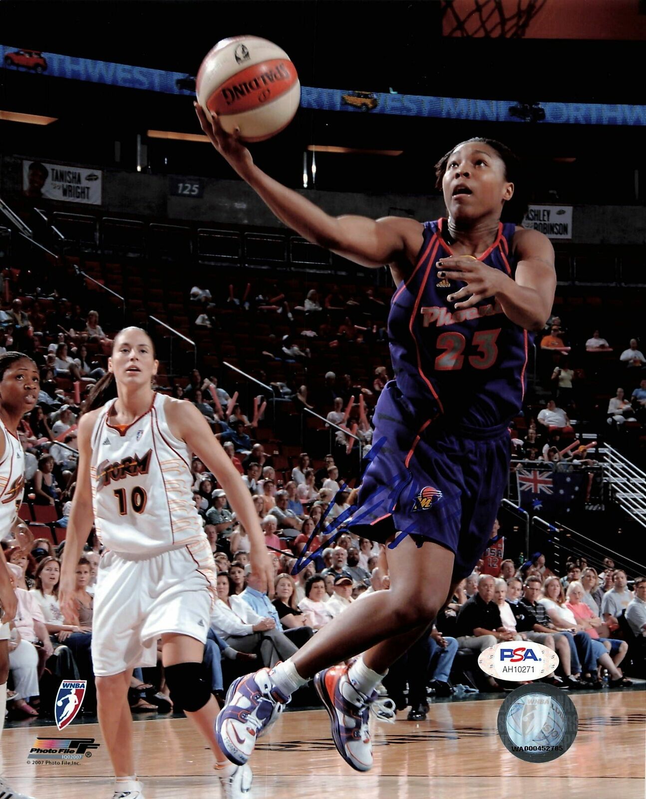 Cappie Pondexter Signed 8x10 Photo Poster painting WNBA PSA/DNA Autographed Indiana Fever