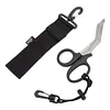 Emergency Scissors Ergonomic Bandage Shears for Underwater Escape (Black)